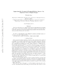 Arxiv:1701.07251V2 [Math.GR] 26 Jan 2017 Points