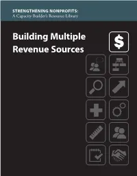 Building Multiple Revenue Sources TABLE of CONTENTS