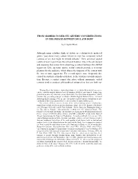 From Address to Debate: Generic Considerations in the Debate Between Soul and Body