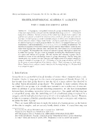 HIGHER-DIMENSIONAL ALGEBRA V: 2-GROUPS 1. Introduction