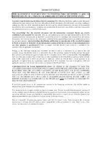 Important Notice This Document Is Available Only