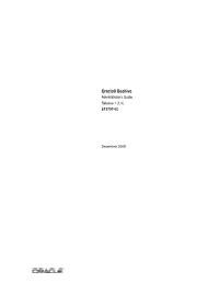 Oracle Beehive Administrator's Guide