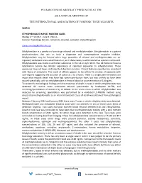 Peer-Reviewed Abstract Presented at the 2015