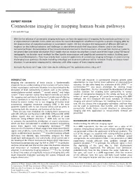 Connectome Imaging for Mapping Human Brain Pathways
