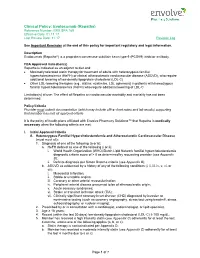 Evolocumab (Repatha) Reference Number: ERX.SPA.169 Effective Date: 01.11.17 Last Review Date: 11.17 Revision Log