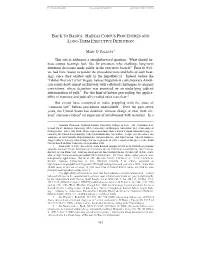 Habeas Corpus Procedures and Long-Term Executive Detention