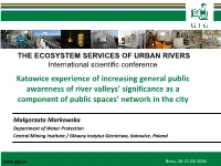 Revitalisation of Urban River Spaces