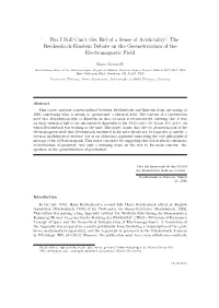 The Reichenbach-Einstein Debate on the Geometrization of the Electromagnetic Field