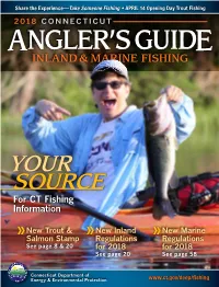YOUR SOURCE for CT Fishing Information