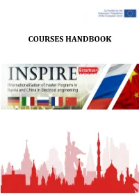 Courses Handbook