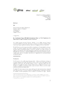 GFMA Submits Comments on the Consultation Paper P010-2014
