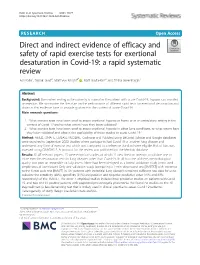 Downloaded to Endnote (Version 9.0) to OR ‘Sit to Stand’ OR ‘Exercise Test’ OR ‘Exercise Maintain and Manage Citations and Facilitate the Review Testing’ Kalin Et Al