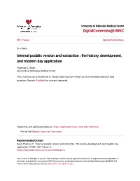 Internal Podalic Version and Extraction : the History, Development, and Modern Day Application