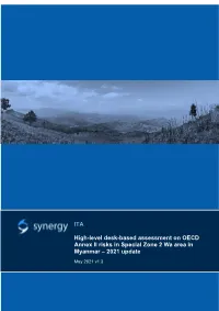 ITA High-Level Desk-Based Assessment on OECD Annex II Risks