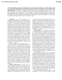 Oxygen Three-Isotope Measurements on the First Artificial Meteorites (The Esa ‘Stones’ Experiment): Contrasting Behaviour of Dolomite and a Simulated Martian Soil