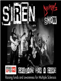 Stand up to MS Siren Divinyls Show