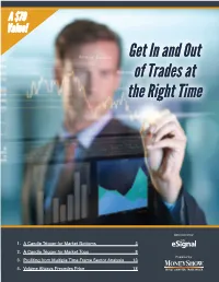 Get in and out of Trades at the Right Time