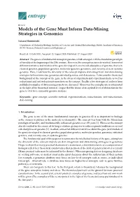 Models of the Gene Must Inform Data-Mining Strategies in Genomics
