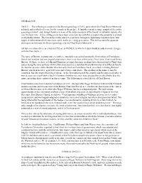 NOTE: the Following Is a Reprint of the Brown Genealogy of 1851, Upon Which the Chad Brown Memorial Is Based, and to Which Reference Has Been Made in the Preface
