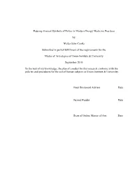 Reusing Ancient Symbols of Power in Modern Energy Medicine Practices