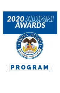 Alumni Awards Program 2020.Pdf