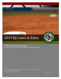 2016 By-Laws & Rules