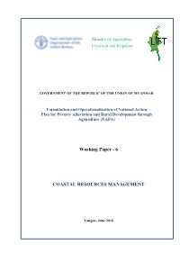 COASTAL RESOURCES MANAGEMENT Working Paper