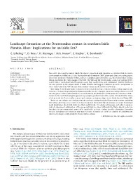 Implications for an Isidis Sea? ⇑ G