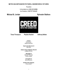 Michael B. Jordan Sylvester Stallone