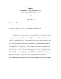 Revised Abstract