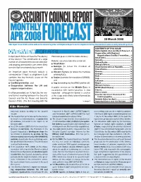 Security Council Report