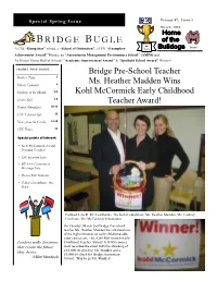 Bridge Bugle? Submit Your Item to Ms