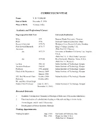 Curriculum-Vitae