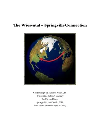 Springville Connection
