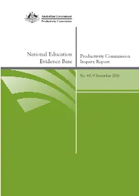Inquiry Report