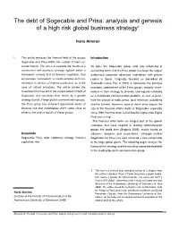 The Debt of Sogecable and Prisa: Analysis and Genesis of a High Risk Global Business Strategy1