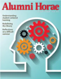 Understanding Student-Centered Learning Redefining the Library Reflections on a Diff Icult Summer