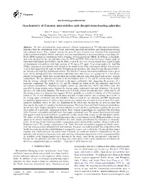 256-Microtektites-GCA2004.Pdf