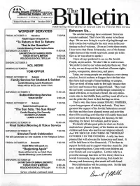 The Anshe Emeth Guide to Sukkot