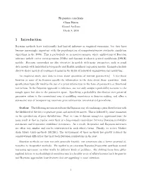 Bayesian Analysis 1 Introduction