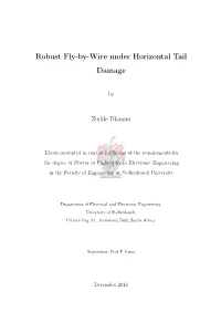 Robust Fly-By-Wire Under Horizontal Tail Damage