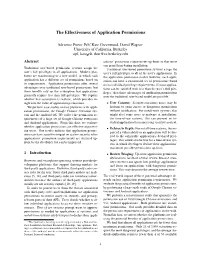 The Effectiveness of Application Permissions