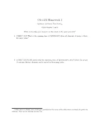 Csci 231 Homework 3