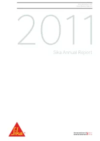 Sika Annual Report 2011 1 → Content