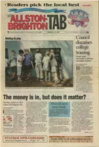 The Money Is In, but Does· It Matter?