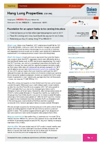 Hang Lung Properties (101 HK)