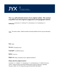 The Lorenz System : Hidden Boundary of Practical Stability and the Lyapunov Dimension