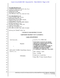 Case 4:14-Cv-04480-YGR Document 311 Filed 10/25/19 Page 1 of 32