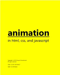 In Html, Css, and Javascript