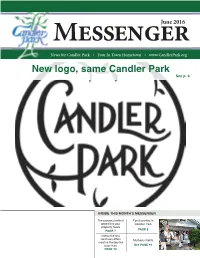 New Candler Park Logo Revealed and Approved by Susan Rose